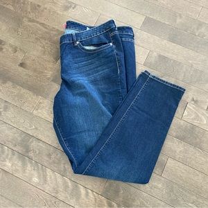 Torrid Size 28XT (Extra Tall) Blue Skinny Jeans Inseam 35